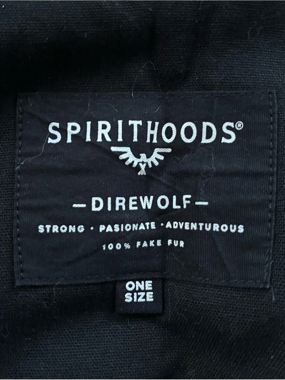 SpiritHoods Direwolf Faux Fur Hooded Shawl Scarf – One Size